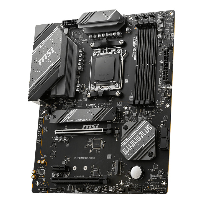 MB MSI B650 AMD S-AM5 DDR5 PCIE 4.0/HDMI/4XUSB 2.0/M.2/ATX/GAMA MEDIA /GAMER/RGB image 6